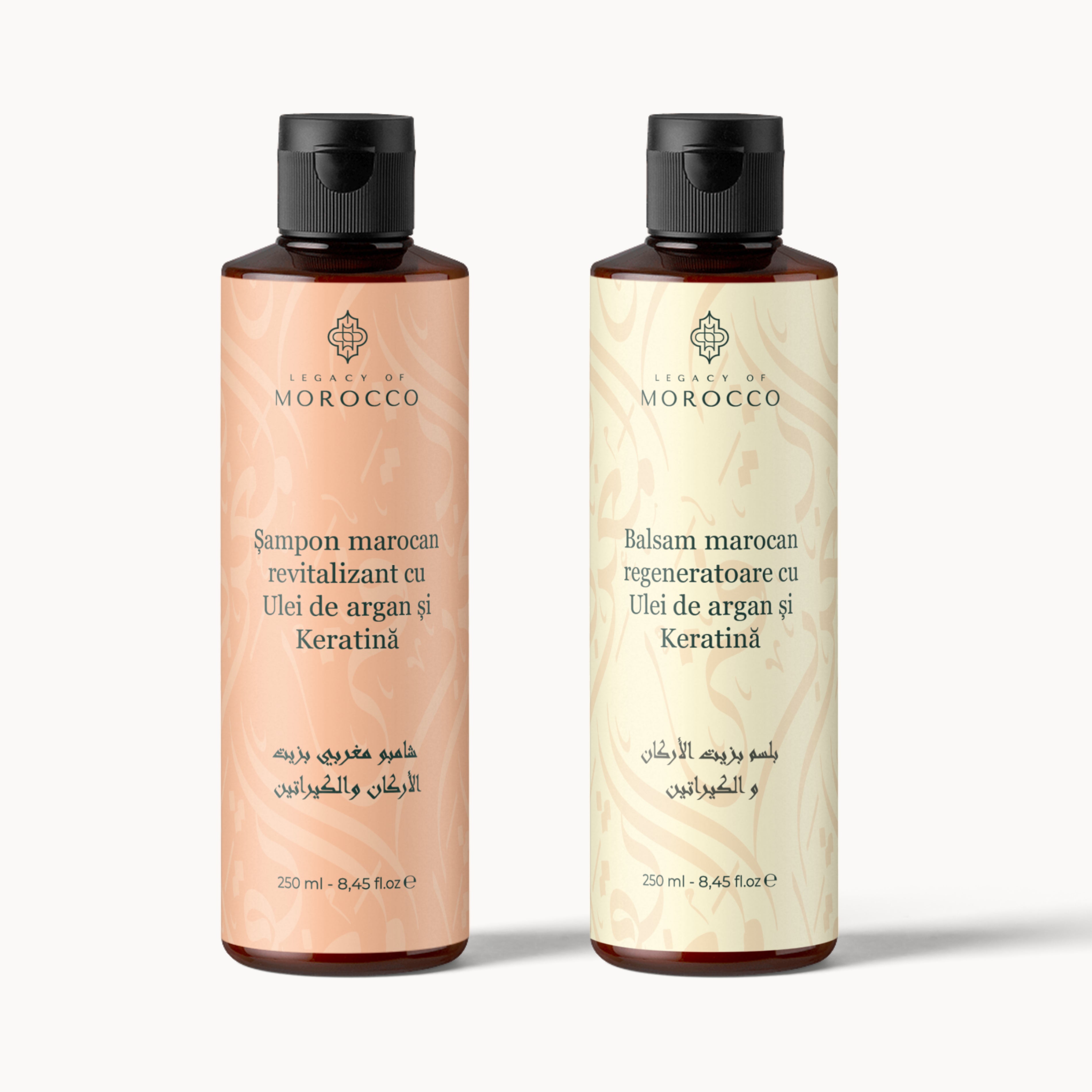 Sampon si Balsam Marocan cu Ulei de Argan si Keratina